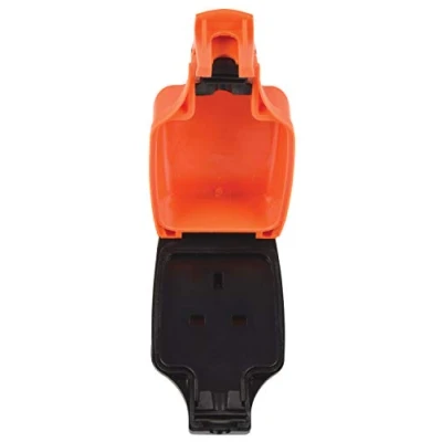 Image of Netagon Home &amp; Garden Weatherproof Outdoors 1 Gang Single Socket with Cover