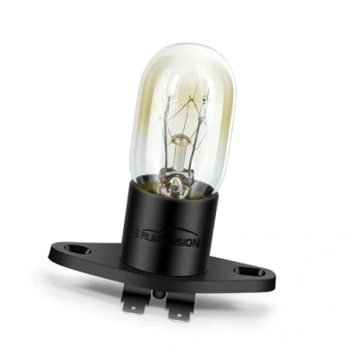 Image of Ruiandsion Microwave Z187 Base Bulb 250V 20W Lamp for Universal Pear Oven Lamp, Warm White