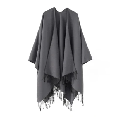 Image of Pashmina Beautiful Winter Warm Scarf Women Shawl Long Tassels Wrap Soft Feeling Large Blanket for