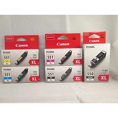 Image of Canon PGI 550/CLI 551 High Capacity Cartridge Multicolours