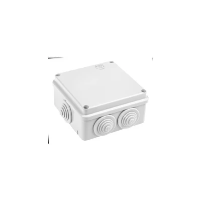 Image of ABB IP44 Junction Box Water Resistant Electric Cable Connector Unit T Hafobox Shockproof Adaptable Indoor/Outdoor 100 x 50mm