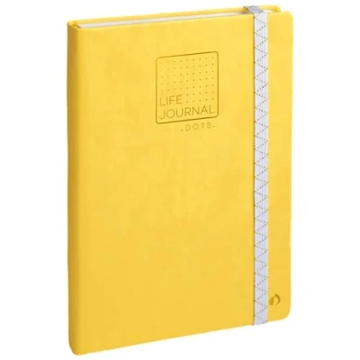 Image of ExaClair Life Journal 21 Dot Yellow: Personal Calendar