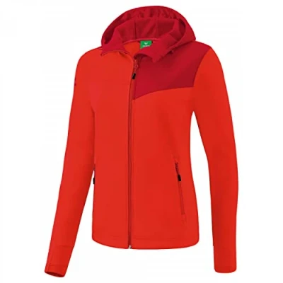 Image of Erima Women&#039;s Performance Softshell Jacket, Red, 40