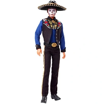 Image of Barbie Signature Ken Day of the Dead Collectible Toy Doll (Mattel HBY10)