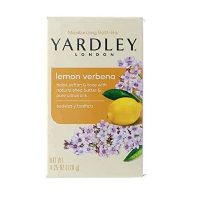 Image of Yardley London Lemon Verbena With Shea Butter &amp; Pure Citrus Oil Moisturizing Bar 4.25 ozr (Pack of 2)