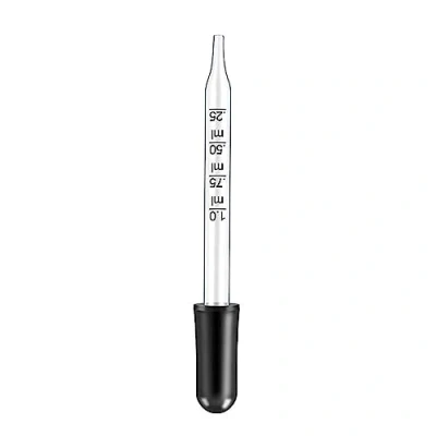 Image of 1 Dropper for Essential Oils Pipettes Straight tip Oblique Dropping Accurate Measure