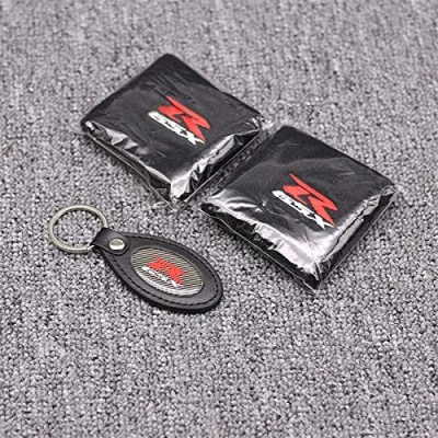 Image of 3D GSX R Logo Motorcycle Brake Oil Reservoir Sock Fluid Tank Cup Cover Cuff Sleeve For GSXR 750 600 1000 1300 (Color : 3)