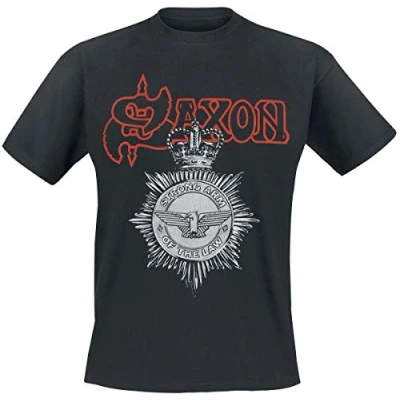 Image of SAXON STRONG ARM OF THE LAW T Shirt XL