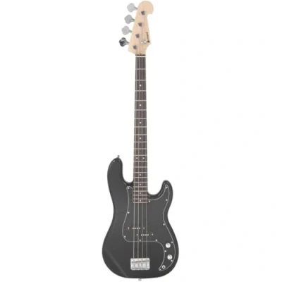 Image of Chord Electric Bass Guitar Black, 174.423UK