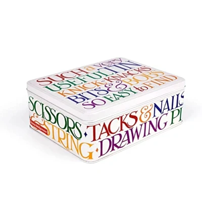 Image of Emma Bridgewater Rainbow Toast Deep Rectangular Tin