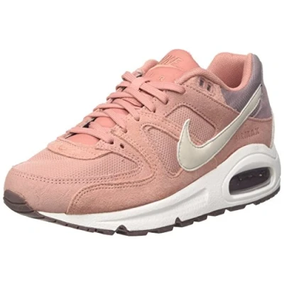 Image of Nike Womens Air Max Command Red Trainers Size UK 5