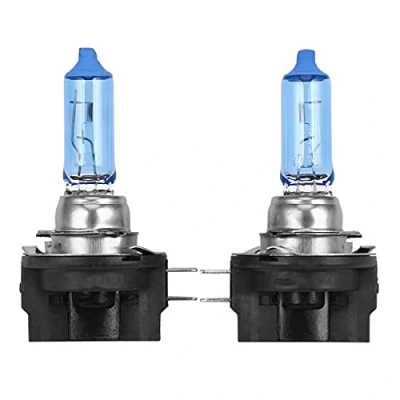 Image of Bumdenuu 2x H11B 55W Car Halogen Light Headlight Bulb Lamp Bright White 6000K DC12V