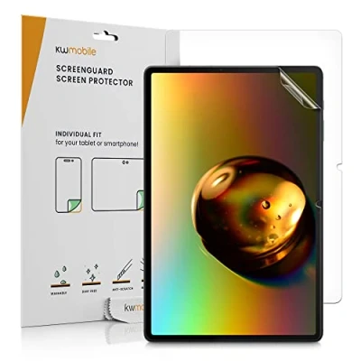 Image of kwmobile Screen Protector Compatible with Samsung Galaxy Tab S8 2x Anti fingerprint Film Shield for Tablet