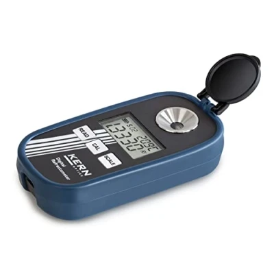 Image of Kern ORM 1UN Refractometer Digital, Scale 1: Urine (spec. gravity) 1,000 1,050sgU, 2: Serum proteine 0 12g/dl, 3: Brix 50%, 4: Refractive index 1,3330 1,4200nD