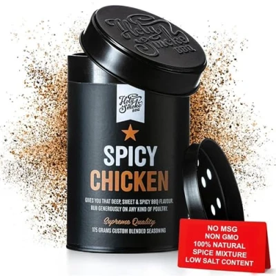 Image of Holy Smoke BBQ Rub Spicy Chicken Rub, Barbecue Seasoning, Kebab Fajita Chip Taco Wings, Rubs and Spices, 6oz