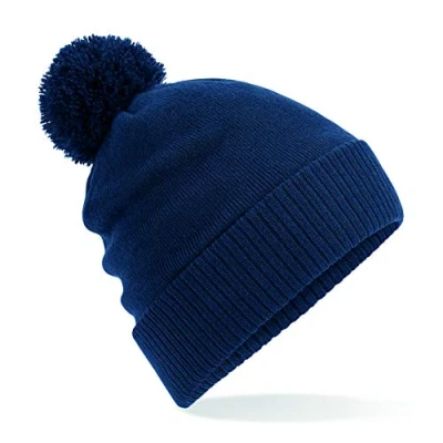 Image of Beechfield Thermal Snowstar Beanie French Navy
