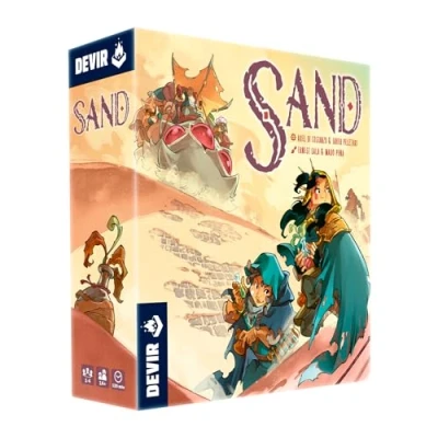 Image of Sand by Devir, Strategy Board Game, for 1 to 4 Players and Ages 14+