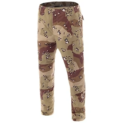 Image of MFH BDU Combat Trousers Ripstop 6 Colour Desert Size XL