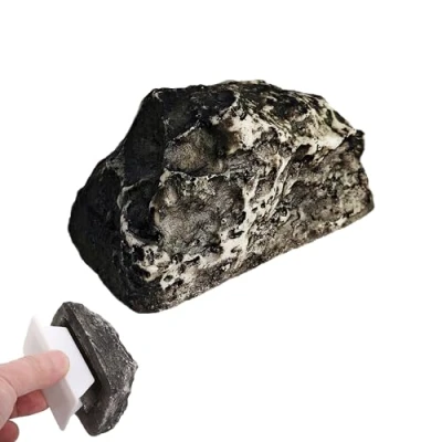 Image of Fake Stone Key Hider, Outdoor Safe Rock Box, Waterproof Secret Storage Decor for Home Garden Patio