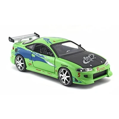 Image of Brian&#039;s Mitsubishi Eclipse (Fast &amp; Furious) Jada Diecast Model
