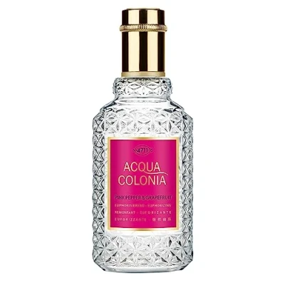 Image of 4711 Acqua Colonia Pink Pepper and Grapefruit Eau de Cologne Spray for Unisex 50 ml