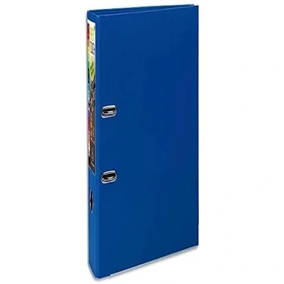 Image of Exacompta Ref 53352E Prem&#039;Touch PP Lever Arch File 320 x 300mm in Size, 2 Rings, Can Hold A4+ Documents, 80mm Spine, FSC Certified Dark Blue Cover