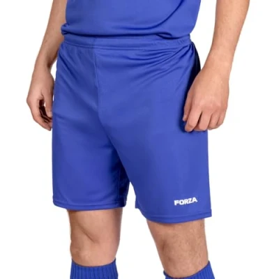 Image of FORZA Men’s Classic Football Shorts [XS XXL] Premium Polyester Training 9 Bold Colour Options (UK, Alpha, S, Regular, Royal Blue)