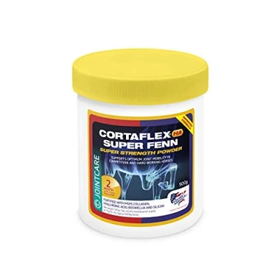 Image of Equine America Cortaflex HA Super Fenn Strength Powder Premium Ready To Use Horse &amp; Pony Supplement Supports Optimum Joint Mobility Recovery 500g