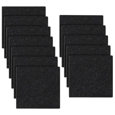 Image of ISTOVO 12pcs Replacements Trash Can Odor Absorbing Filter Refills for Garbage Cans, Activated Charcoal Deodorizer