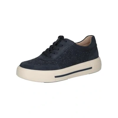 Image of CAPRICE Women&#039;s Low Trainers 9 23350 43 Sneaker, Ocean Suede, 7.5 UK