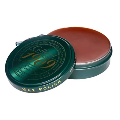 Image of Collonil 1909 &#039;Wax Polish&#039; Tins High Gloss Leather Shoe Paste 75ml 4 Available Colours For Shoes