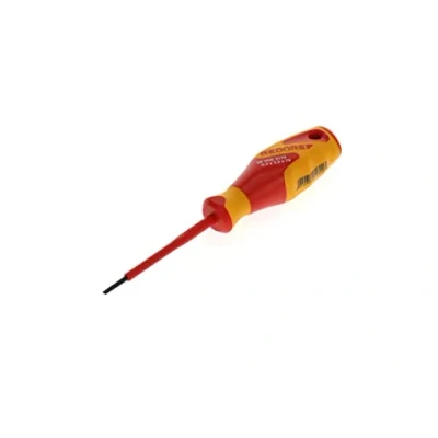 Image of GEDORE VDE Screwdriver slotted, 1000 V insulated, Electric, Length 145 mm, Tool, 2170 2.5, Steel