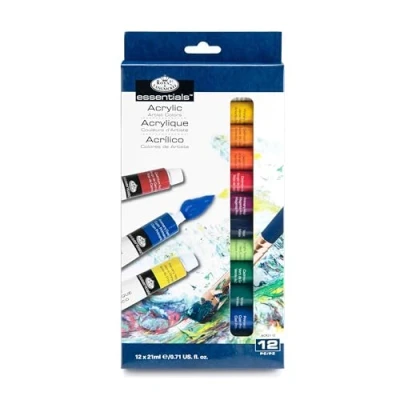 Image of Royal &amp; Langnickel 21ml Acrylic Painting Colour (Pack of 12)