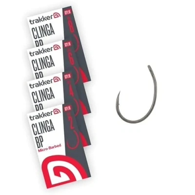 Image of Trakker Clinga BP hooks Micro Barbed Size 2 (10 pieces) Carp