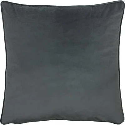Image of Evans Lichfield Opulence Cushion Cover, Granite, 55 x 55cm