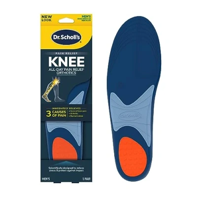 Image of Dr. Scholl&#039;s Knee Pain Orthotics for Men Shoe Size 8 14