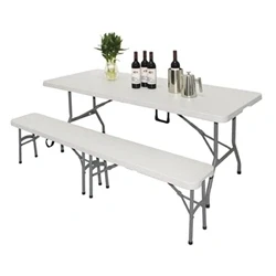Image of Bolero Centre Folding Bench 6ft