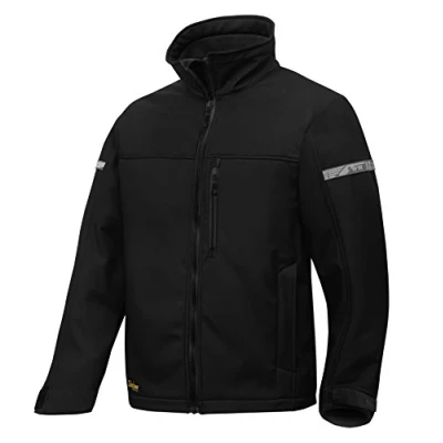 Image of Snickers AllroundWork Softshell Jacket Black/Black S