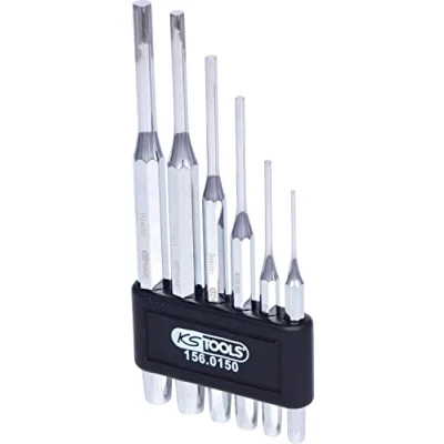 Image of KS Tools 156.0150 Punch set, mirror polished, 6 pcs