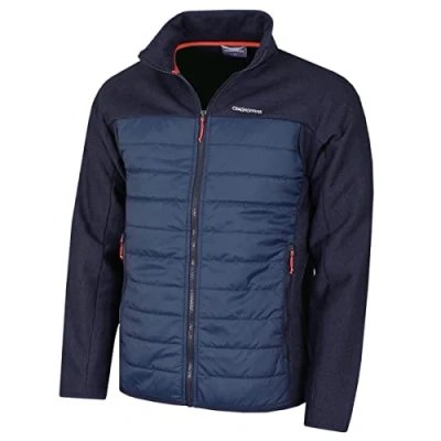 Image of Craghoppers Mens Carson Hybrid Jacket Blue Navy S