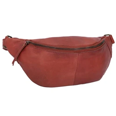 Image of Gusti Ladies&#039; Bum Bag Men Leather Small Cillian Belt Hip Brown