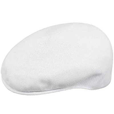 Image of Kangol Tropic 504 Flat Cap, White, Large