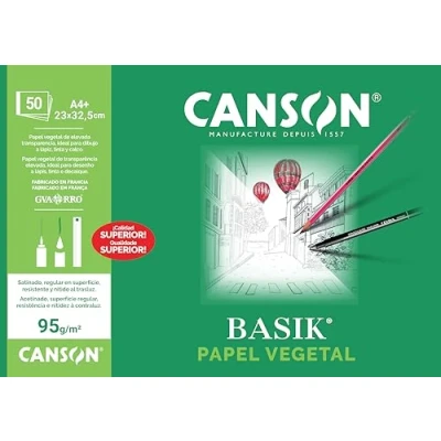 Image of Guarro Canson 200400714 Pad of 50 Sheets, A4, 90 g