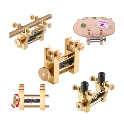 Image of Yinfente Violin Making tools repair Edge clamp cracks reparing work hand project Cello Luthier wood Hold clamps (one side)
