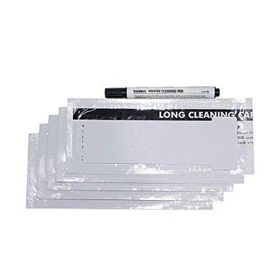 Image of CK1 Cleaning Kit for Pronto, Opera, Alto and Tempo Card Printers, Pack of 5 Cards 1Cleaning Pen.