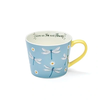 Image of Cooksmart British Designed 3D Mug Gift with Coaster Animal for A Great Novelty Fathers Day, Mothers Birthdays. English Meadow