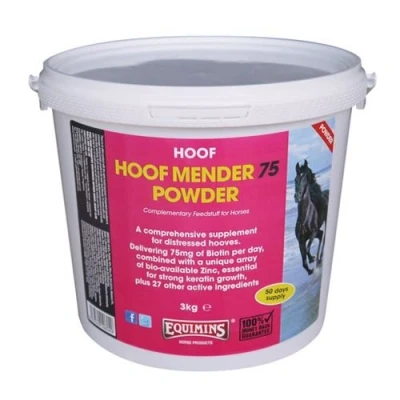Image of Equimins EQS0167 Hoof Mender 75 Powder Clear, 3 kg