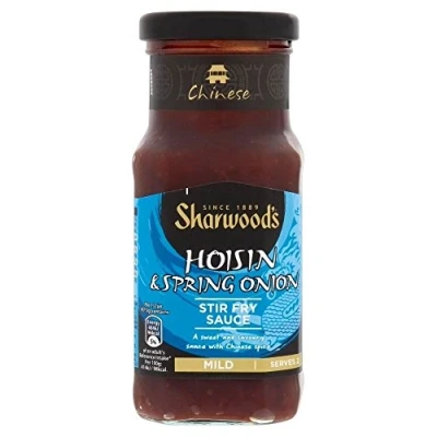 Image of Sharwood&#039;s Stir Fry Sauce Hoi Sin &amp; Spring Onion (195g) Pack of 2