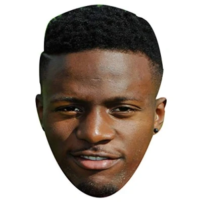 Image of Divock Origi Belgium Football Sensation Celebrity Cardboard Party Face Mask Fancy Dress