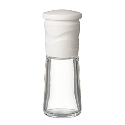 Image of CM 15N WH Kyocera Small Ceramic Salt, Pepper &amp; Spice Mill in White